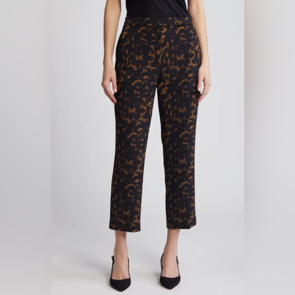 NWT THEORY tortoise slim pant